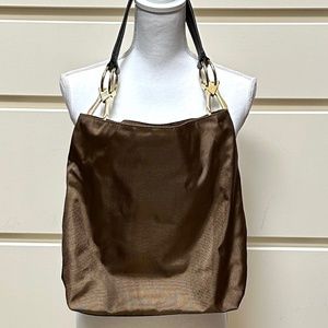 JPK Paris 75 large handbag tote brown gold hardware